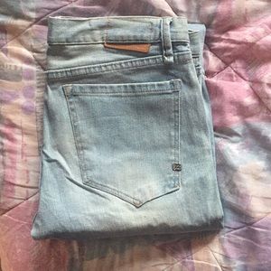 Billabong faded blue skinny jeans size 33 tapered